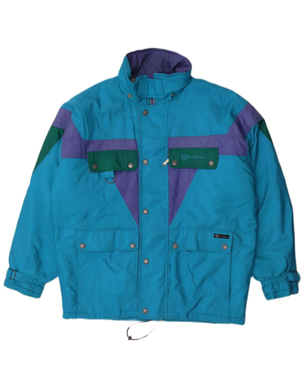 Męska kurtka narciarska Sergio Tacchini UK 42 XL w kolorze niebieskim