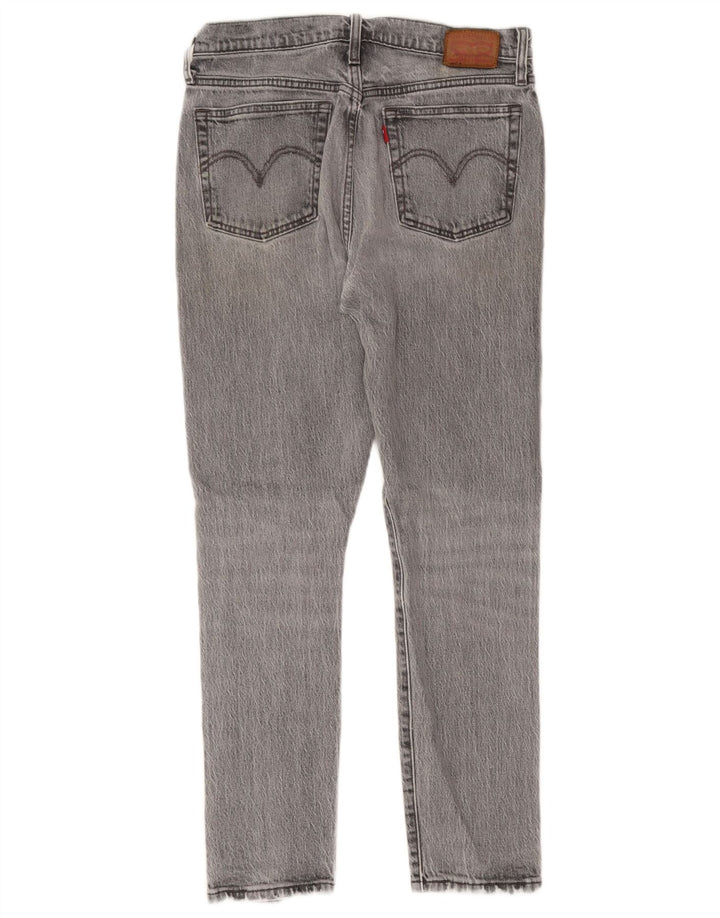 Damskie jeansy Levi's W29 L28 Szara bawełna