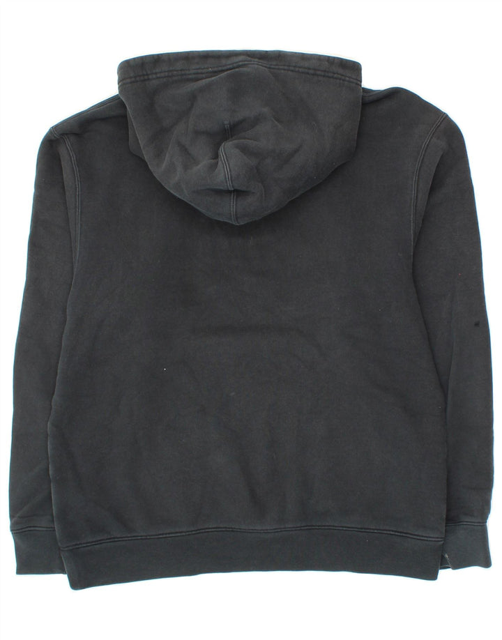 JORDAN Mens Hoodie Jumper Medium Black Cotton Vintage Jordan and Second-Hand Jordan from Messina Hembry 