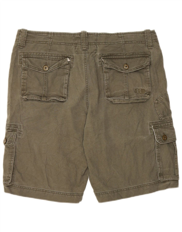 Męskie spodenki cargo Element W36, duże, bawełniane w kolorze khaki