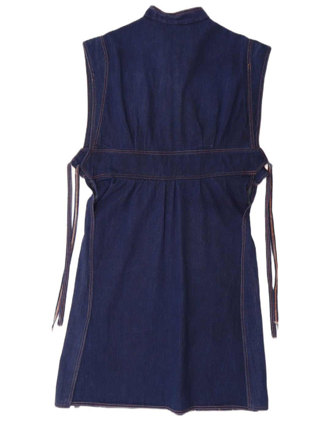 Damska sukienka jeansowa VINTAGE UK 14 Średni niebieski