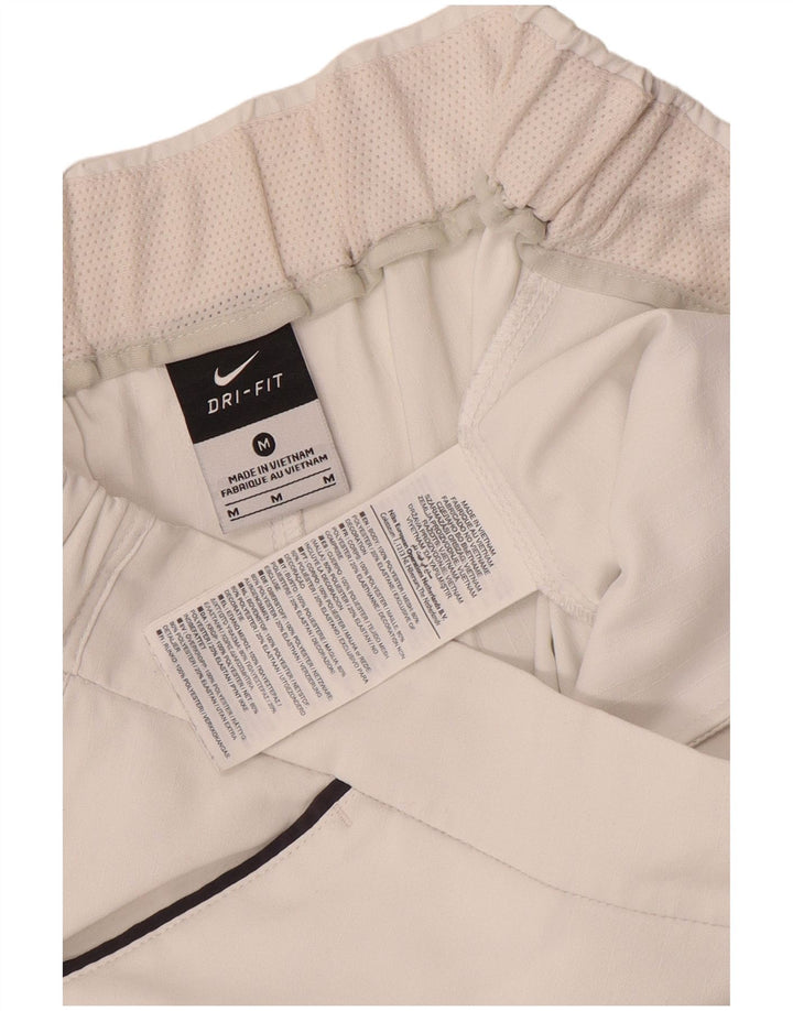 Męskie spodenki chino Nike Dri Fit, średnie W32, biały poliester