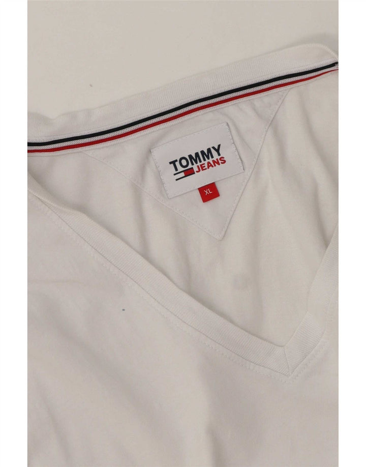 T-shirt męski Tommy Hilfiger Top XL w kolorze białym