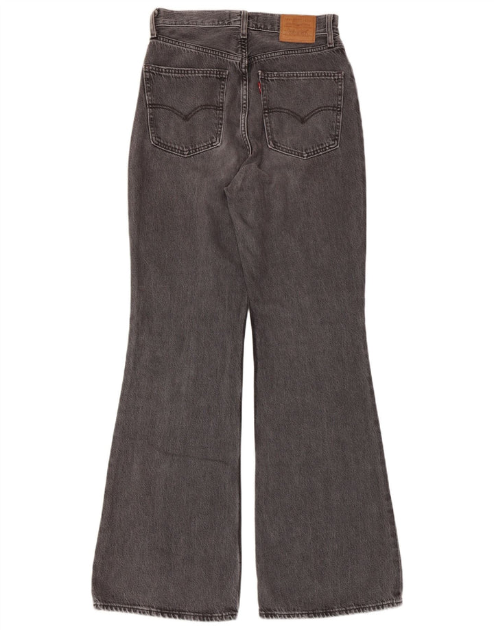 Damskie jeansy Levi's z wysokim stanem i rozkloszowanymi kieszeniami W27 L32 szare