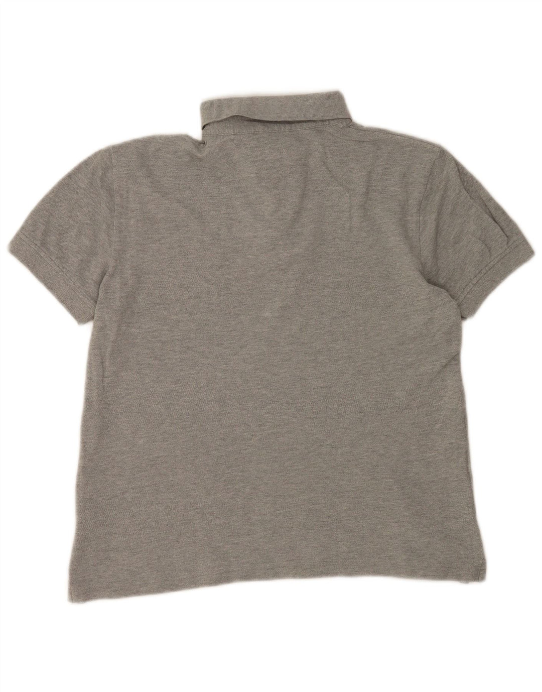 Męska koszulka polo Tommy Hilfiger, średnioszara, bawełniana