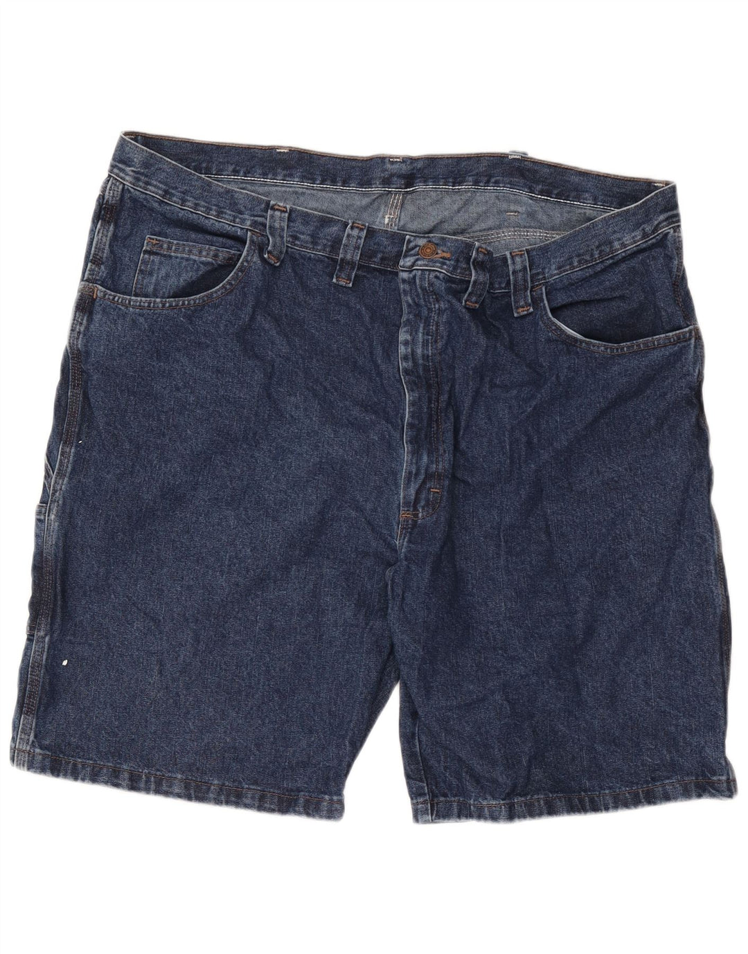 Męskie spodenki jeansowe Wrangler Cargo W46 3XL Niebieskie, bawełniane