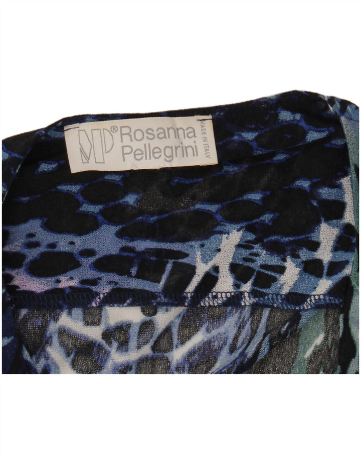 Damska bluzka koszulowa ROSANNA PELLEGRINI UK 14, średnia, wielokolorowa