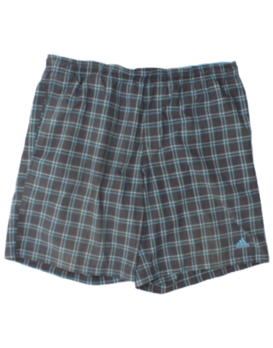 Męskie spodenki kąpielowe Adidas XL, szare, poliestrowe