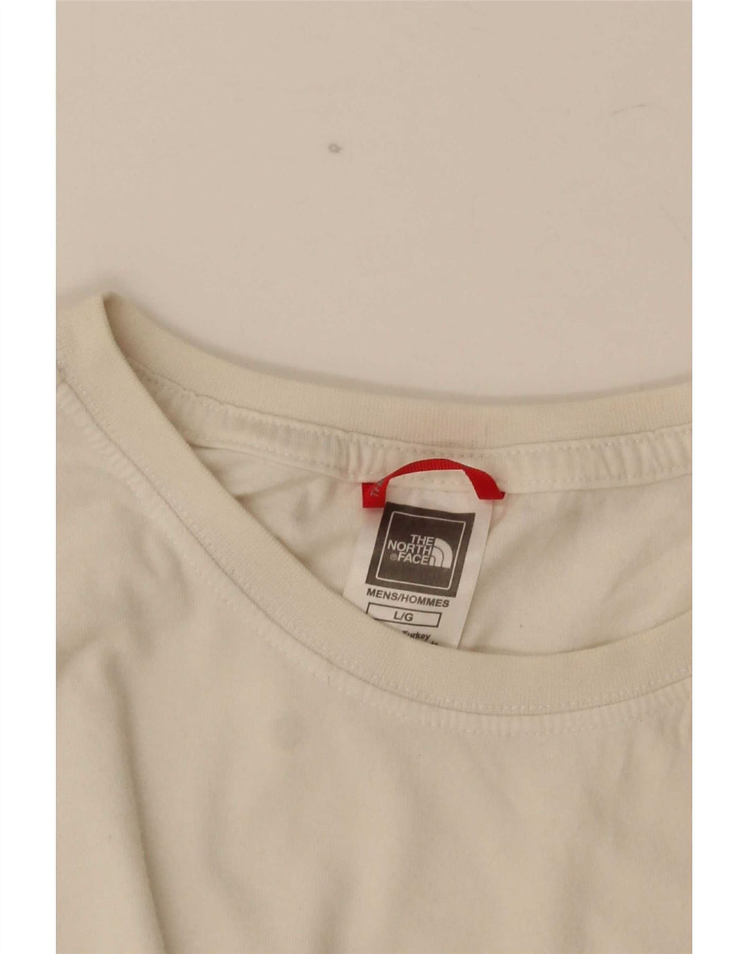 Męski T-shirt z grafiką The North Face, duży, biały