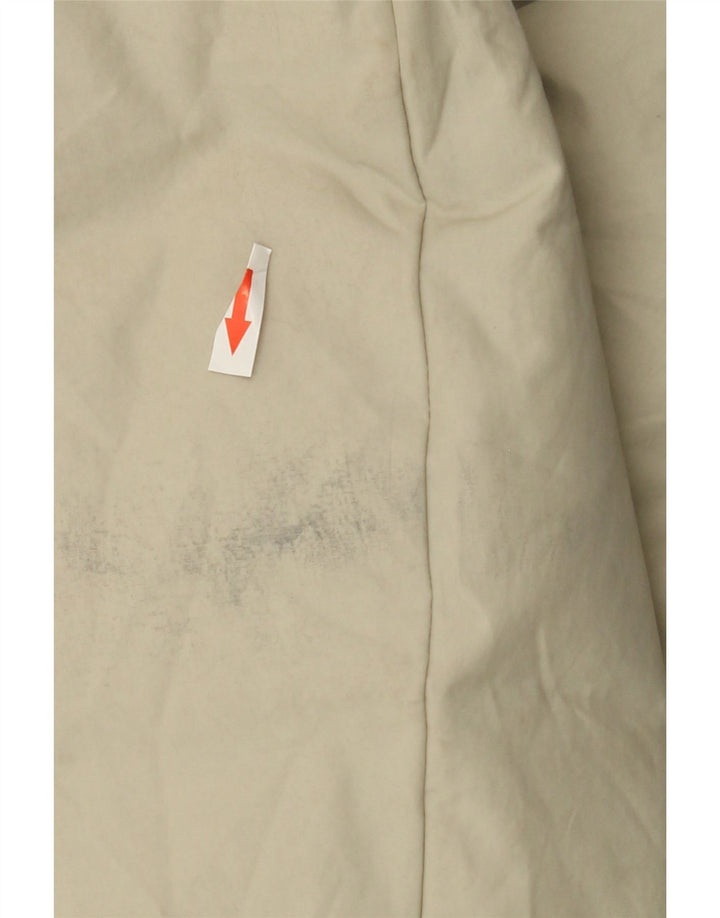 Damska kurtka oversize Zara z wyściełaną wkładką UK 10, mała, szara, bawełniana