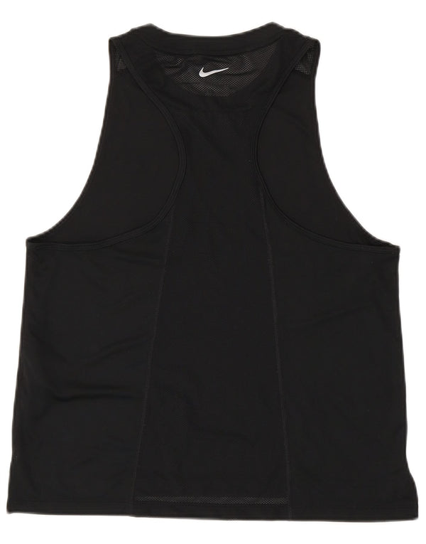 Damska koszulka z kamizelką Nike Dri Fit UK 14, duża, czarna, poliester