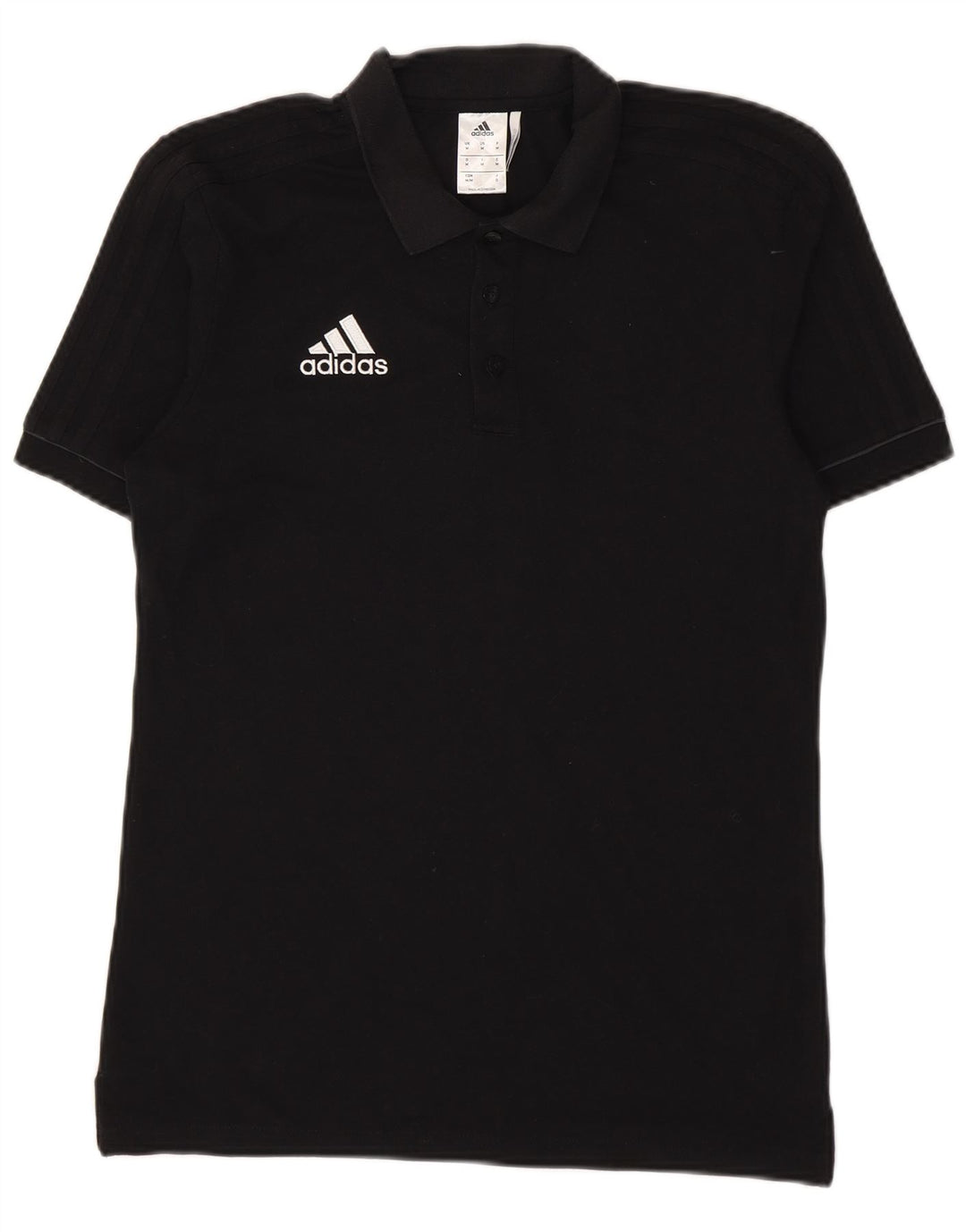 Męska koszulka polo Adidas Climalite, średnia czarna, bawełniana