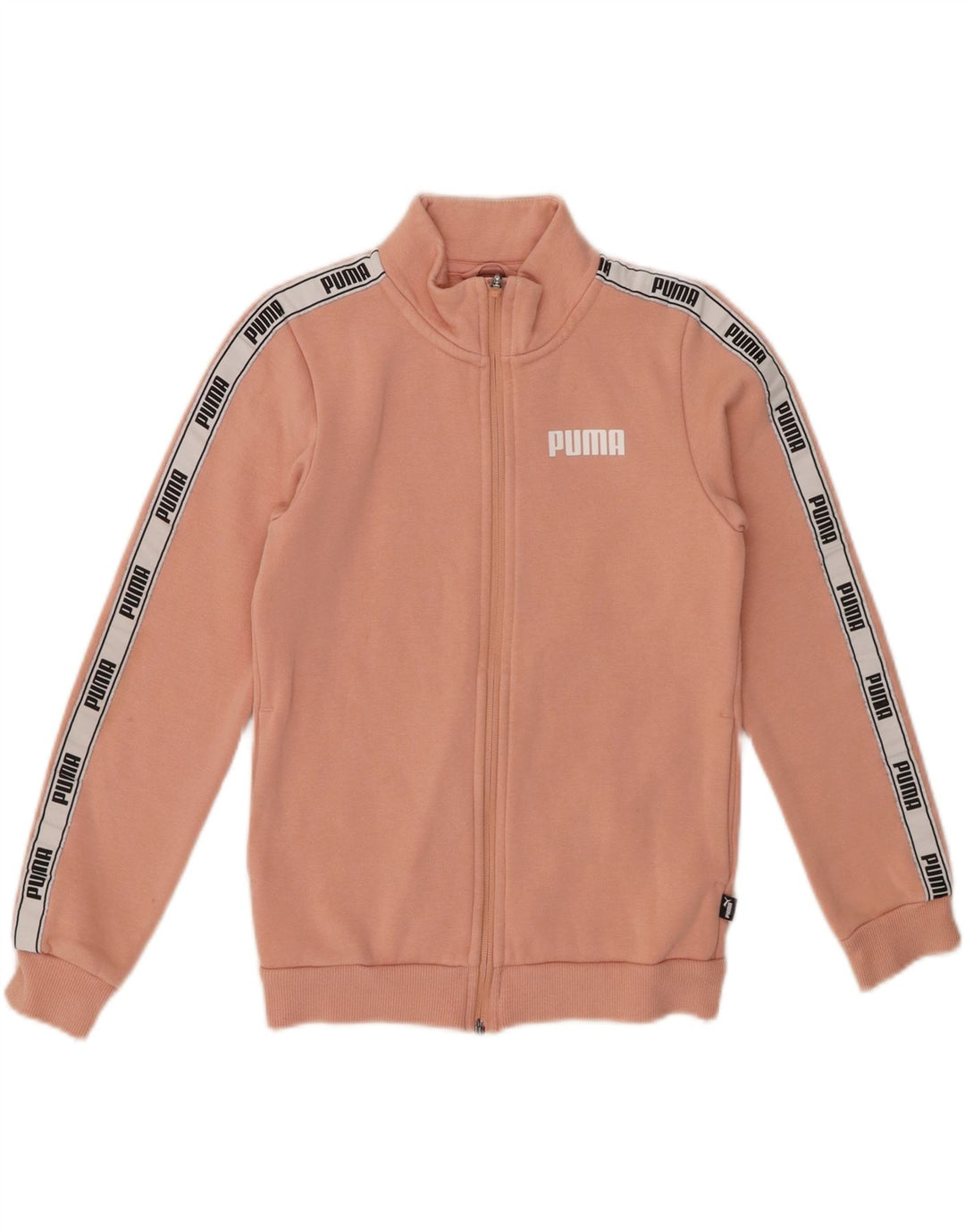 Dziewczęca bluza dresowa z grafiką PUMA, 11-12 lat, różowa, bawełniana