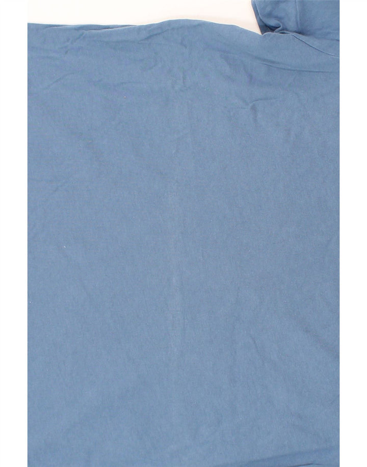 ADIDAS Mens Graphic T-Shirt Top Large Blue Cotton Vintage Adidas and Second-Hand Adidas from Messina Hembry 