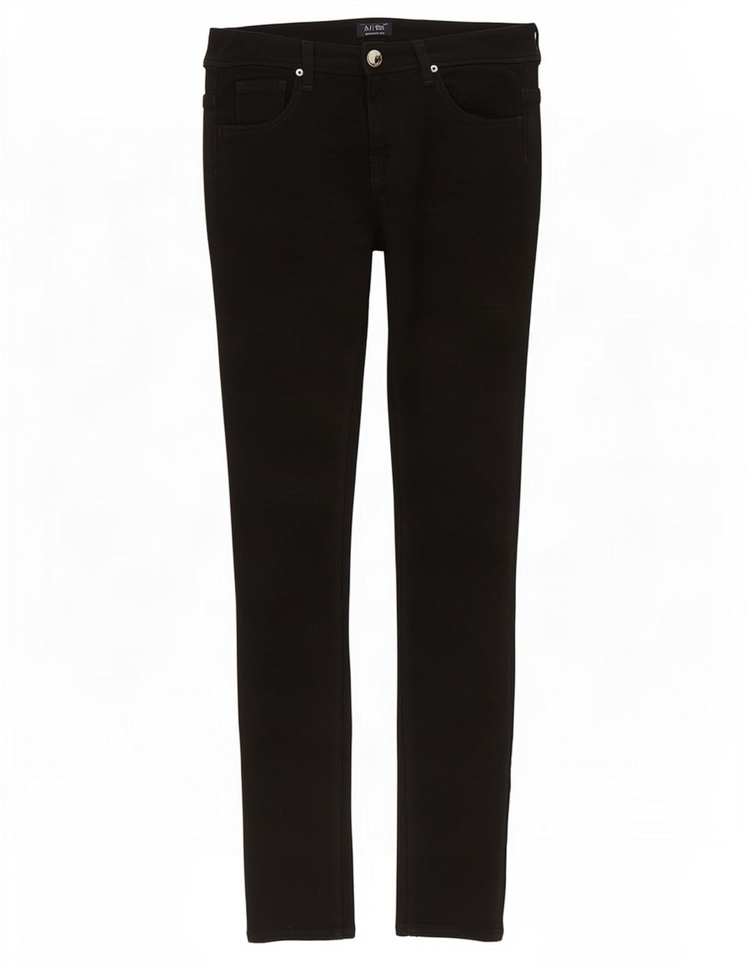 Damskie jeansy Skinny Armani W26 L31 Czarny poliester