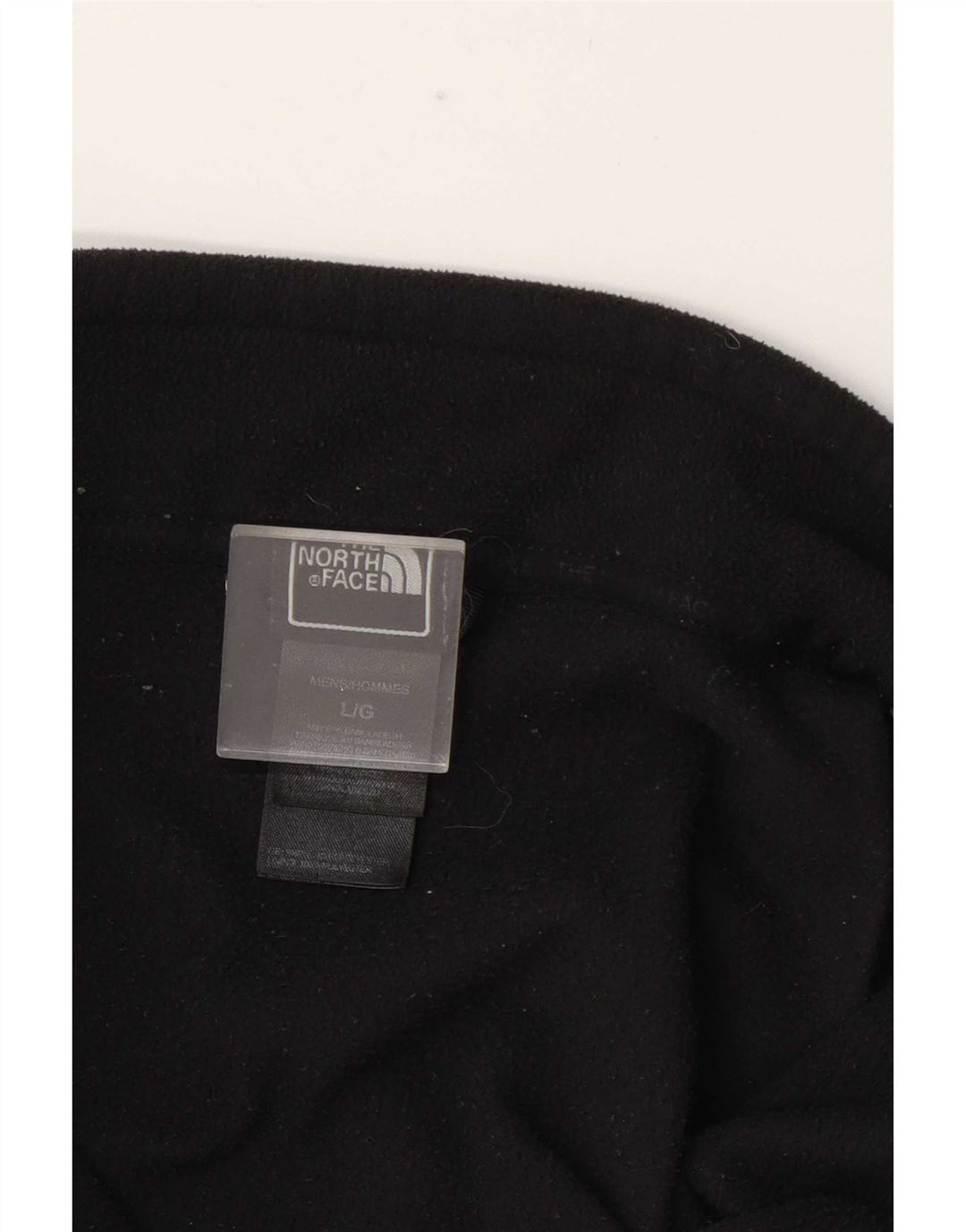 Męska kurtka polarowa The North Face Liner UK 40, duża, czarna, poliestrowa