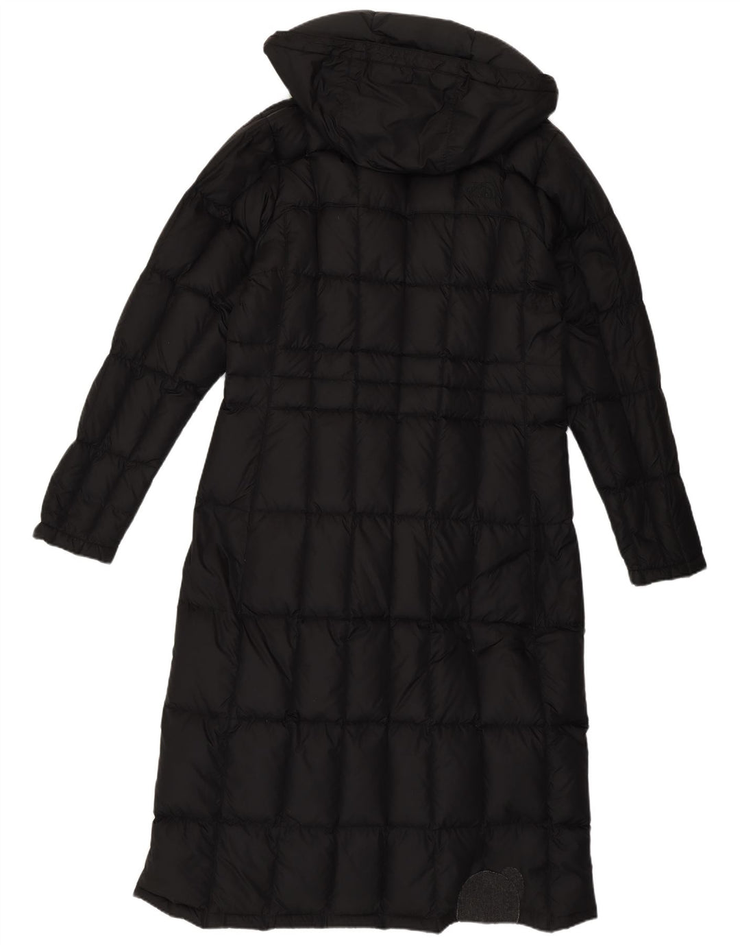 Damski płaszcz z kapturem i długim rękawem The North Face UK 12, średni czarny