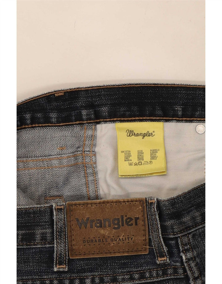 Męskie jeansy Bootcut Wrangler W31 L32, granatowe, bawełniane