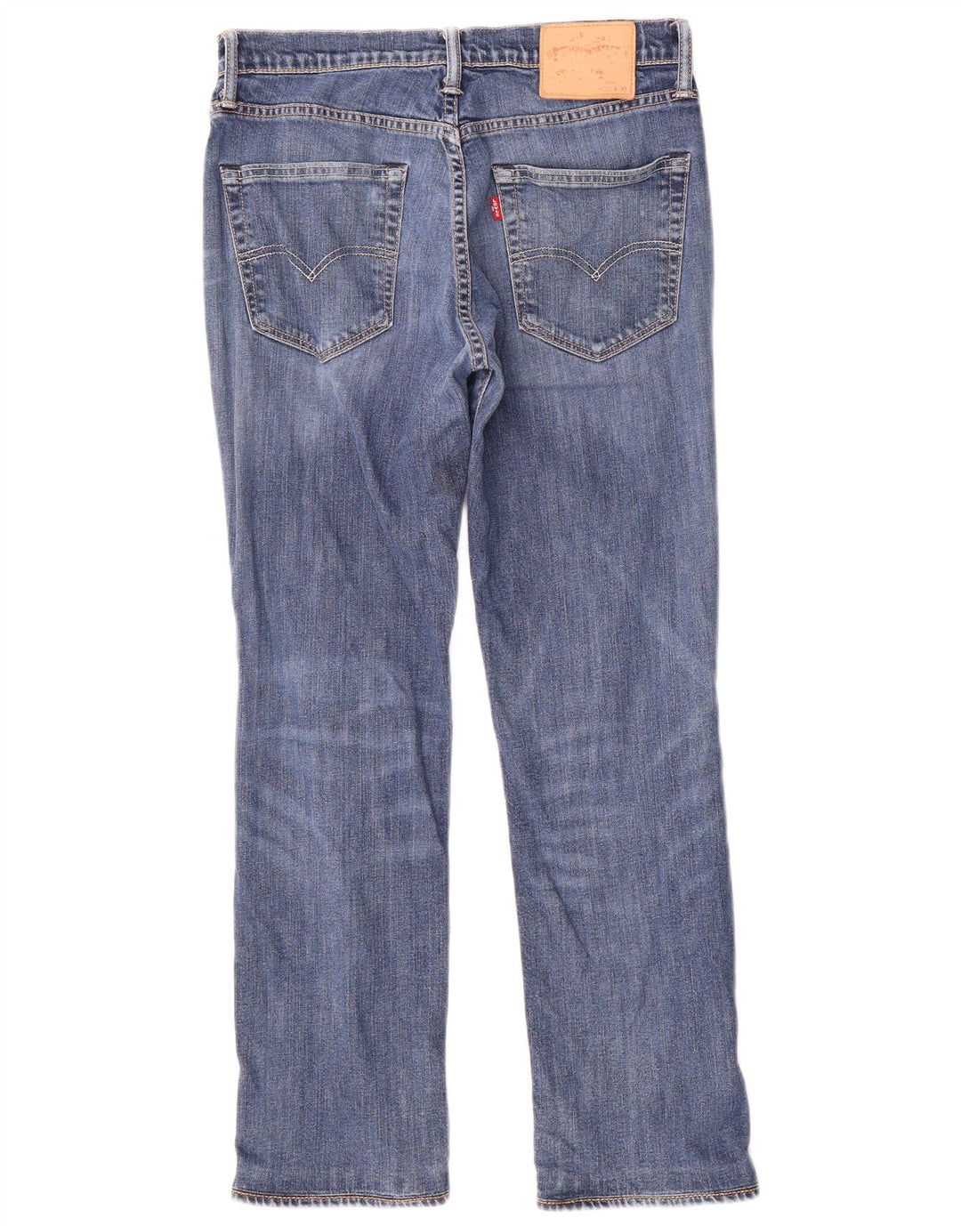 Damskie jeansy Levi's Slim W32 L28 Niebieskie bawełniane