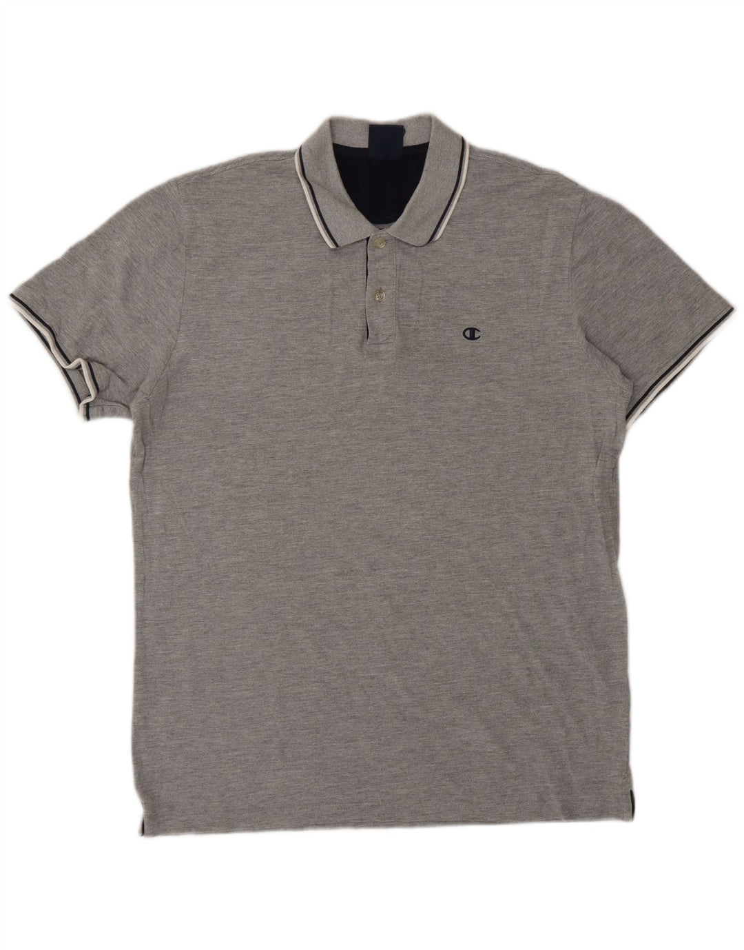 Męska koszulka polo Champion XL, szara, bawełniana