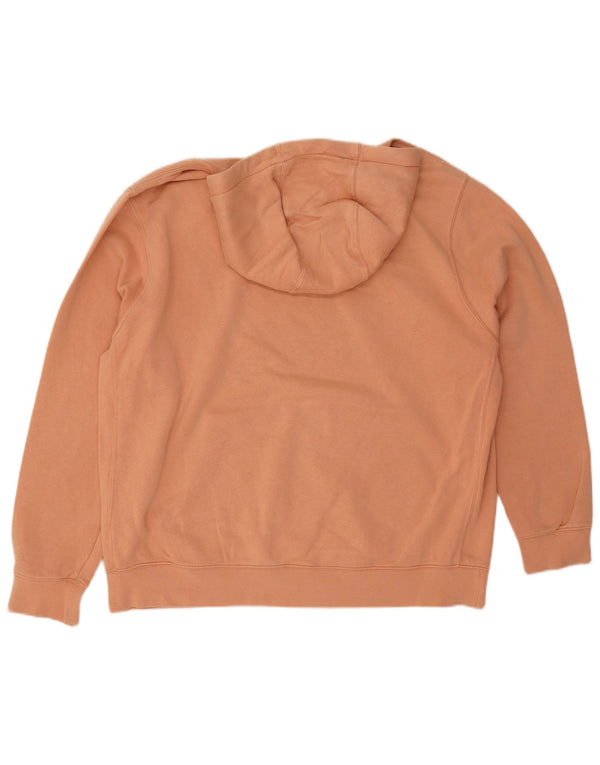 Męski sweter z kapturem Nike XL, pomarańczowy, bawełniany