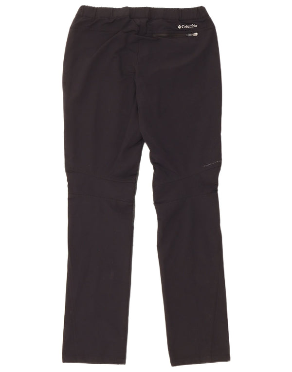 Columbia Womens Omni-Shade Chino Trousers Medium W28 L30 Black Colourblock