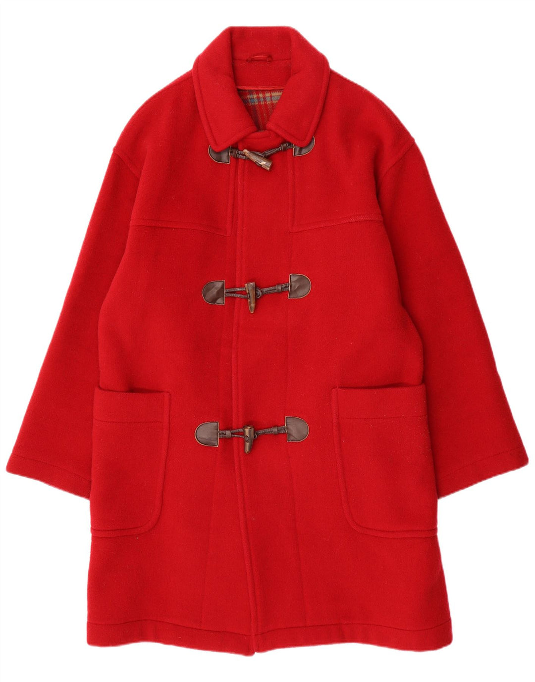 Damska budrysówka VINTAGE IT 48 XL czerwona wełna