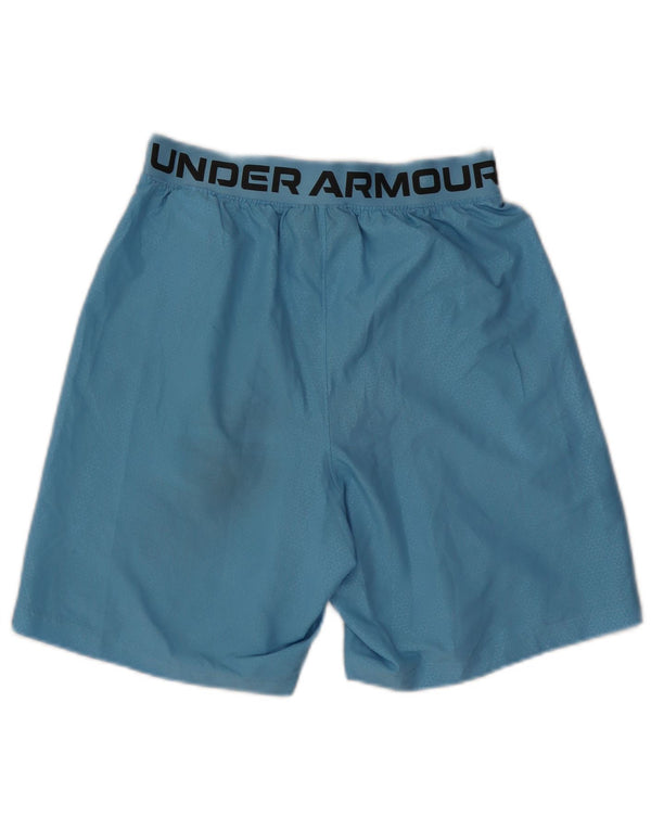 Męskie spodenki sportowe Under Armour z grafiką, mały niebieski geometryczny poliester
