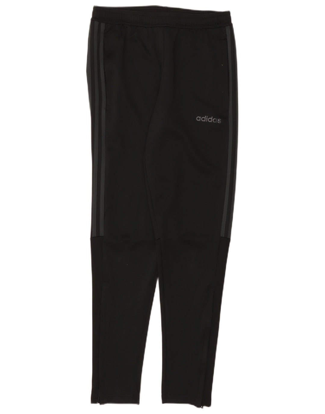 Męskie spodnie dresowe Adidas Climalite, małe, czarne, poliestrowe