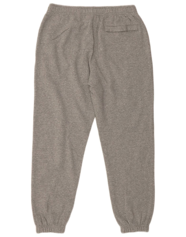 Męskie spodnie dresowe NIKE Joggery, duże, szare, bawełniane plamki