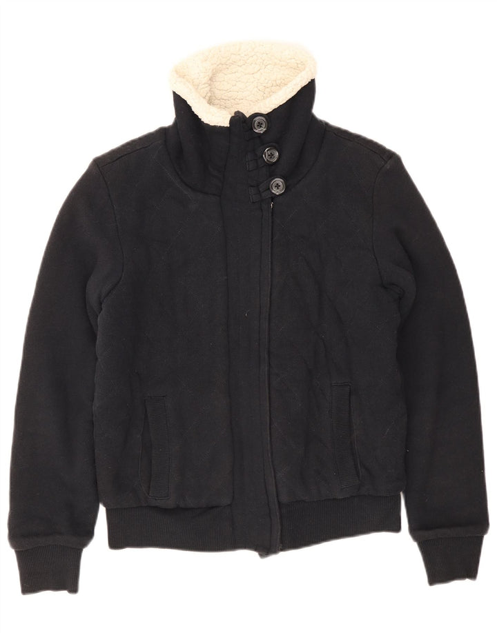 Kurtka damska Bomber Sherpa Gap UK 10, mała, granatowa, bawełniana