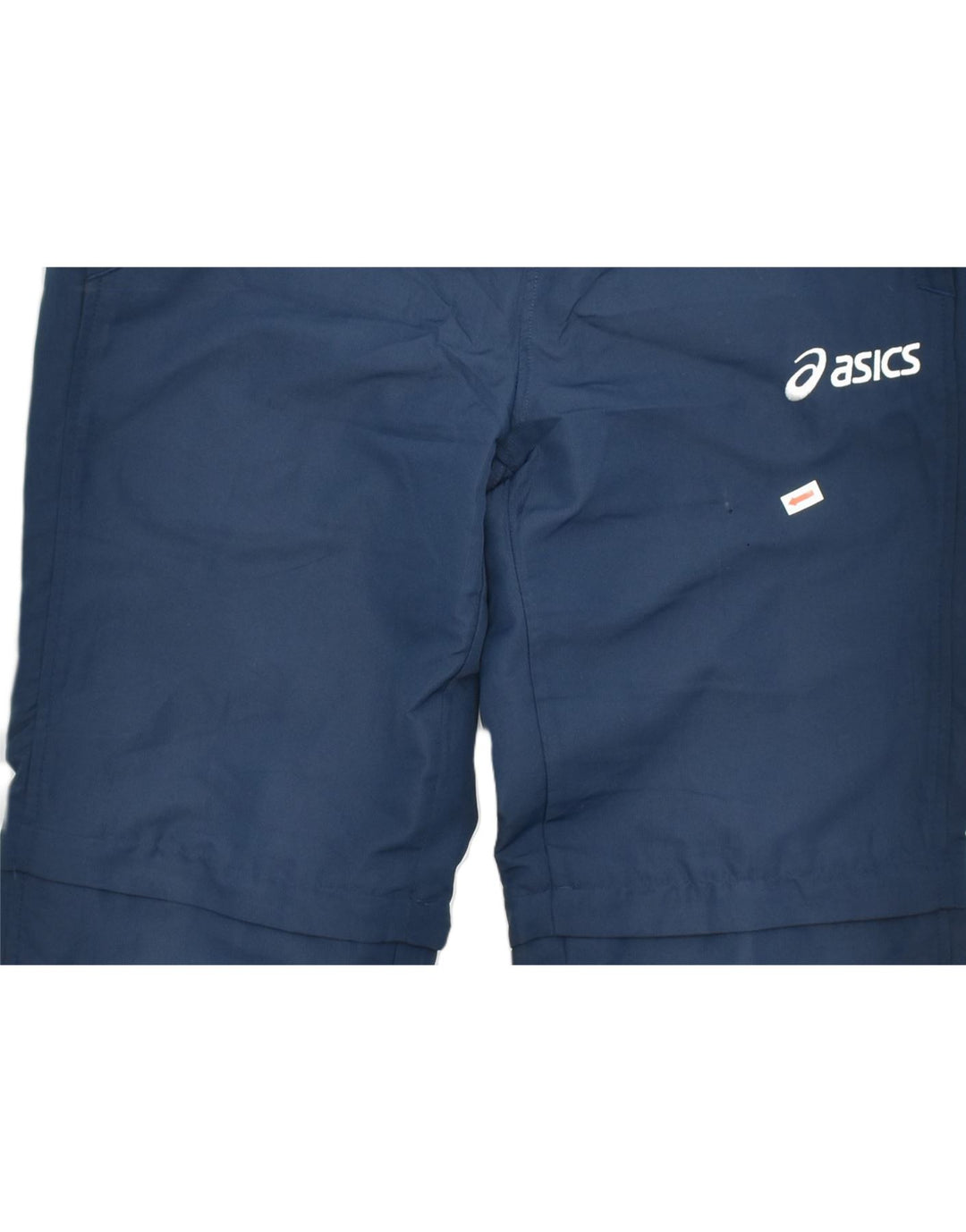 ASICS Womens Tracksuit Trousers Medium Navy Blue Polyester Sports | Vintage | Thrift | Second-Hand | Used Clothing | Messina Hembry 