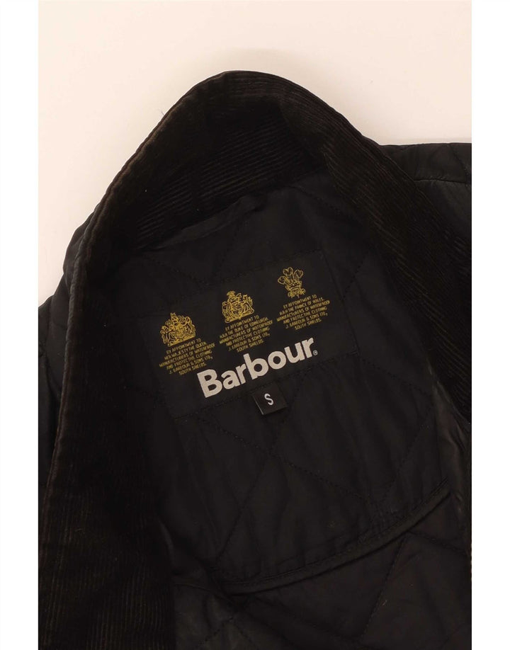 Męska pikowana kurtka Barbour UK 36 Small Black
