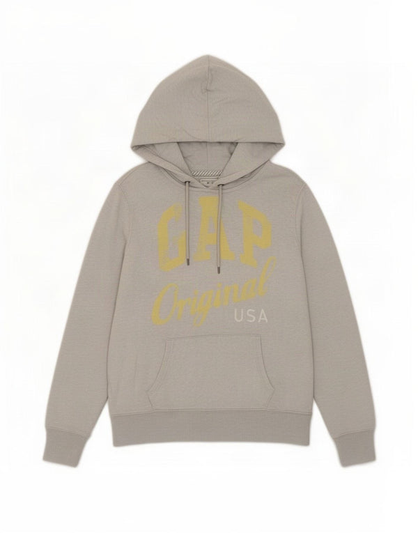 Damski sweter z kapturem Gap, UK 10, mały, szary, bawełniany