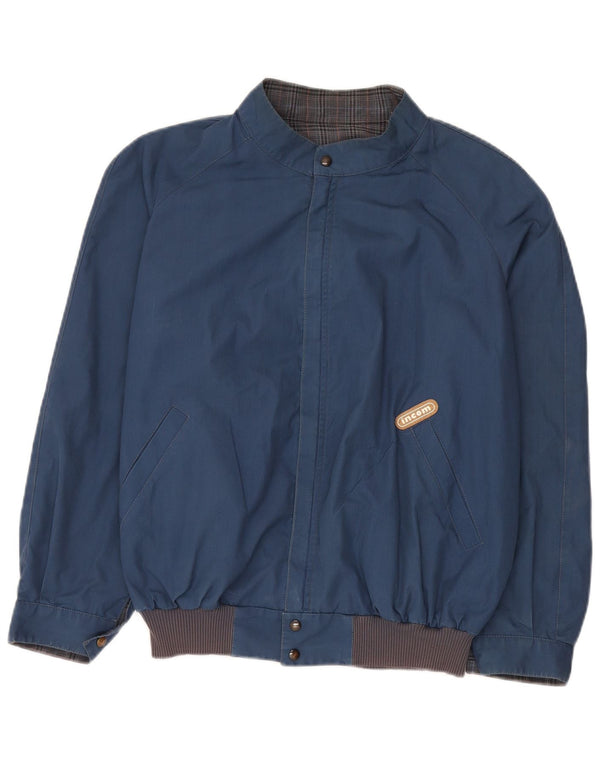 Męska dwustronna kurtka Incom UK 40, duża niebieska