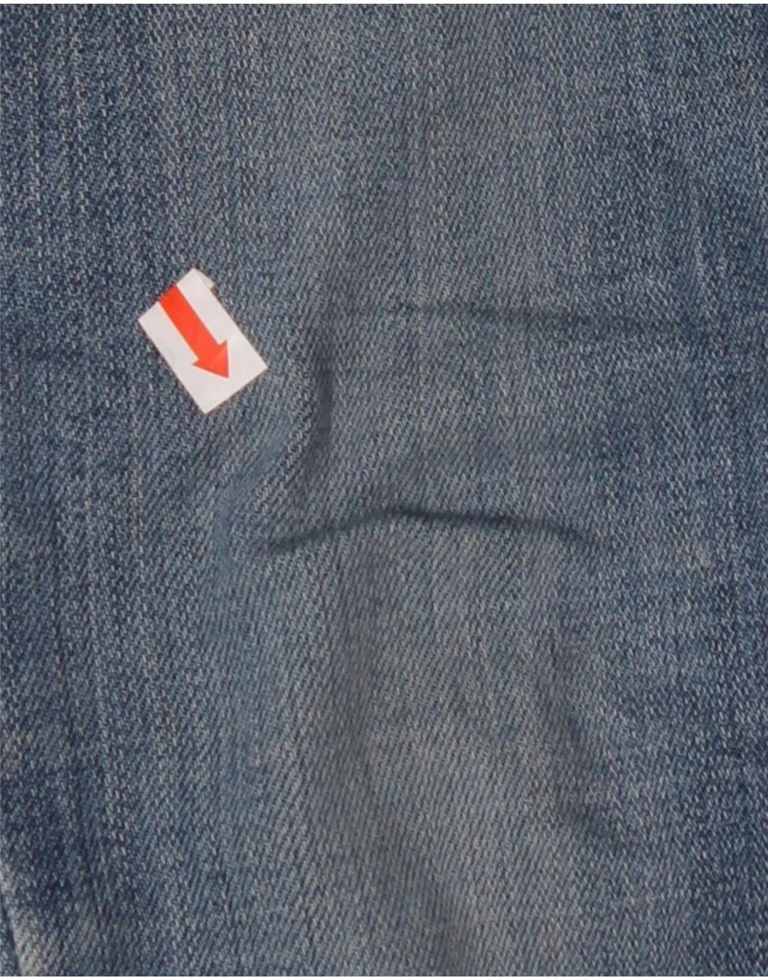 Damskie jeansy LEVI'S 721 z wysokim stanem W25 L30 Niebieska bawełna