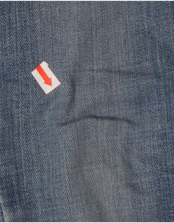 Damskie jeansy LEVI'S 721 z wysokim stanem W25 L30 Niebieska bawełna