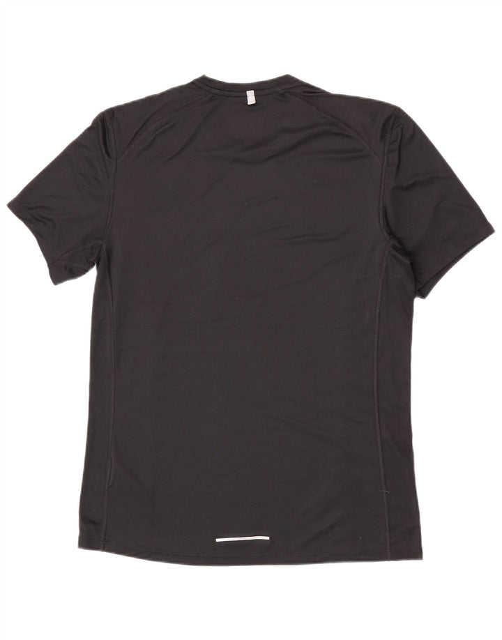 Męski T-shirt NIKE Dri Fit, średni czarny poliester
