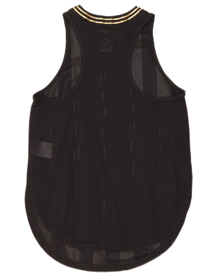 Damska kamizelka Nike Dri Fit Top UK 10, mała, czarna nylonowa