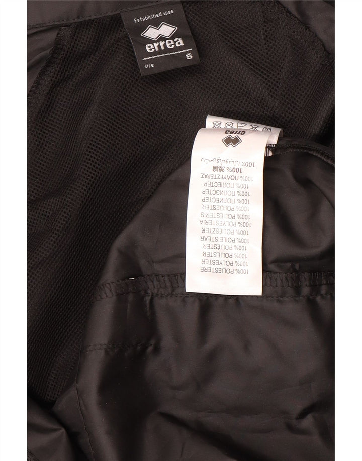 Męska kurtka przeciwdeszczowa Errea Graphic UK 36 Small Black Polyester