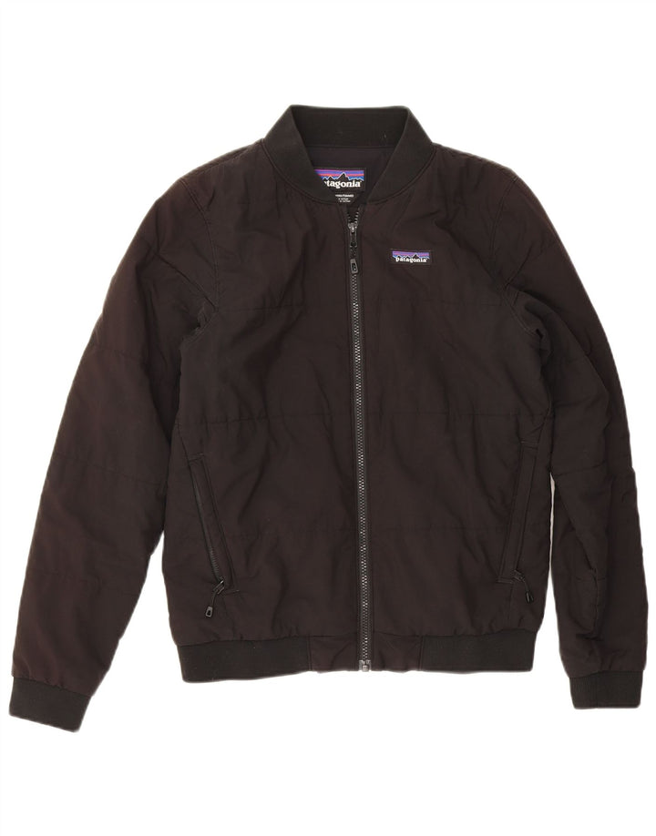 Damska kurtka bomberka Patagonia Oversize UK 10, mała, czarna, z poliestru