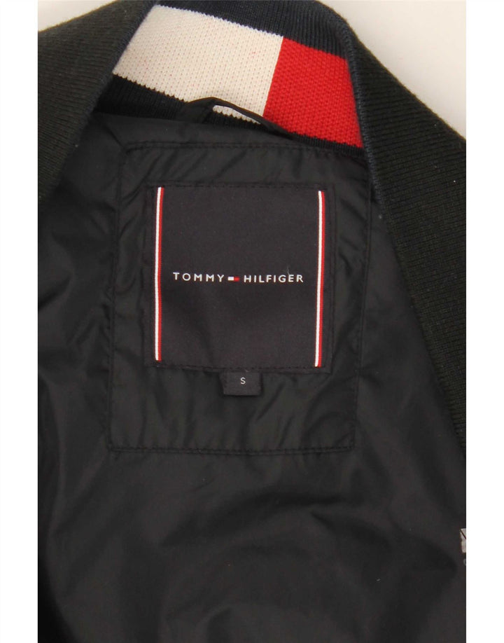 Męska ocieplana kurtka bomberka Tommy Hilfiger UK 36, mała czarna