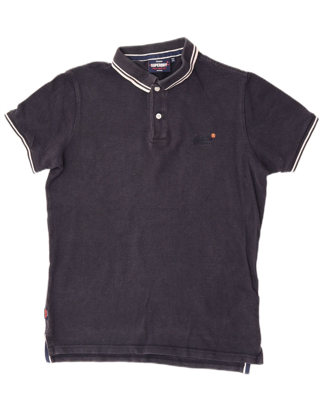 Męska koszulka polo Superdry, średni granat