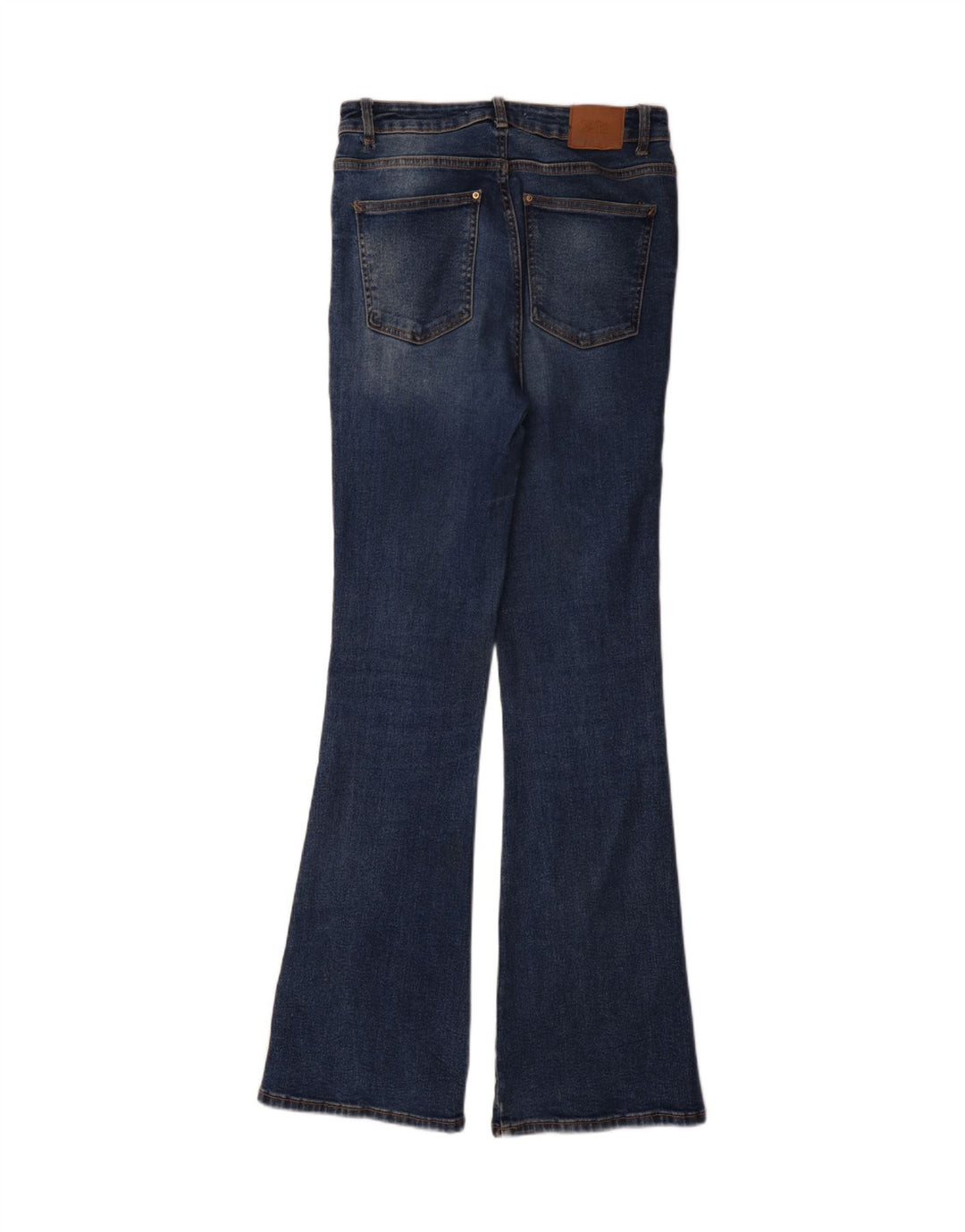 Damskie jeansy rozkloszowane Zara EU 38 Small W28 L34 Niebieskie bawełniane