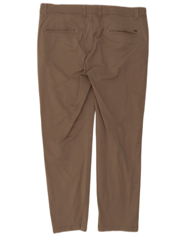 Męskie proste spodnie chino Liu Jo IT 54 2XL W42 L28 Beżowa bawełna