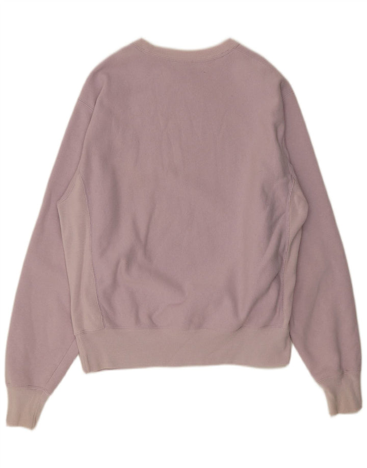 Damski sweter oversize Champion UK 14, średni fiolet, bawełna