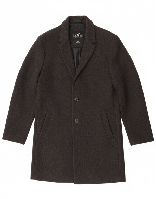 Płaszcz męski Hollister UK 42 XL, szary, poliester