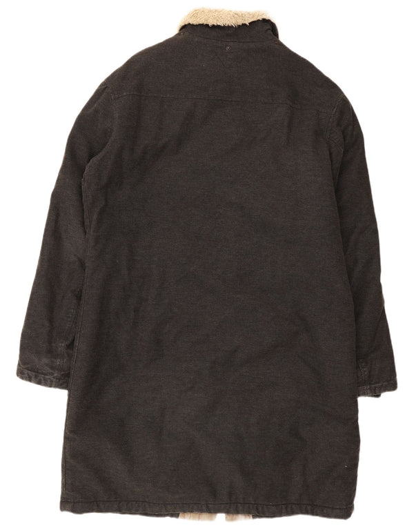 Płaszcz męski Meltin' Pot Sherpa UK 42 XL, szary, bawełniany