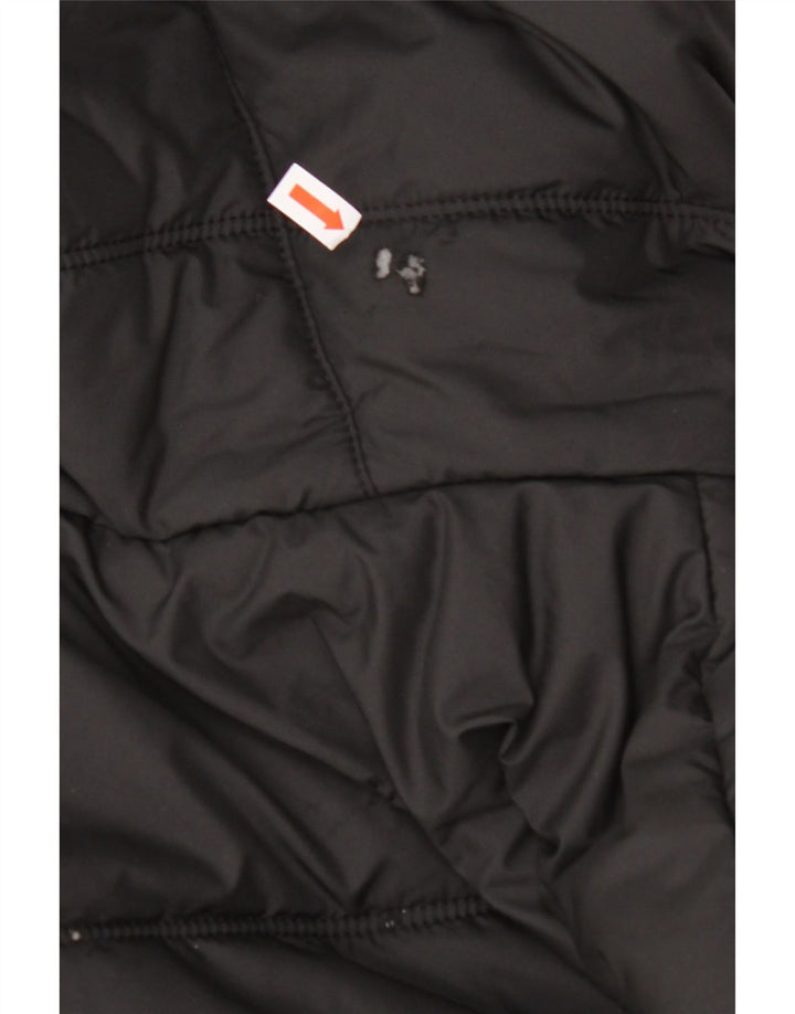 Męska ocieplana kurtka z kapturem JACK WOLFSKIN UK 40, średni czarny poliester