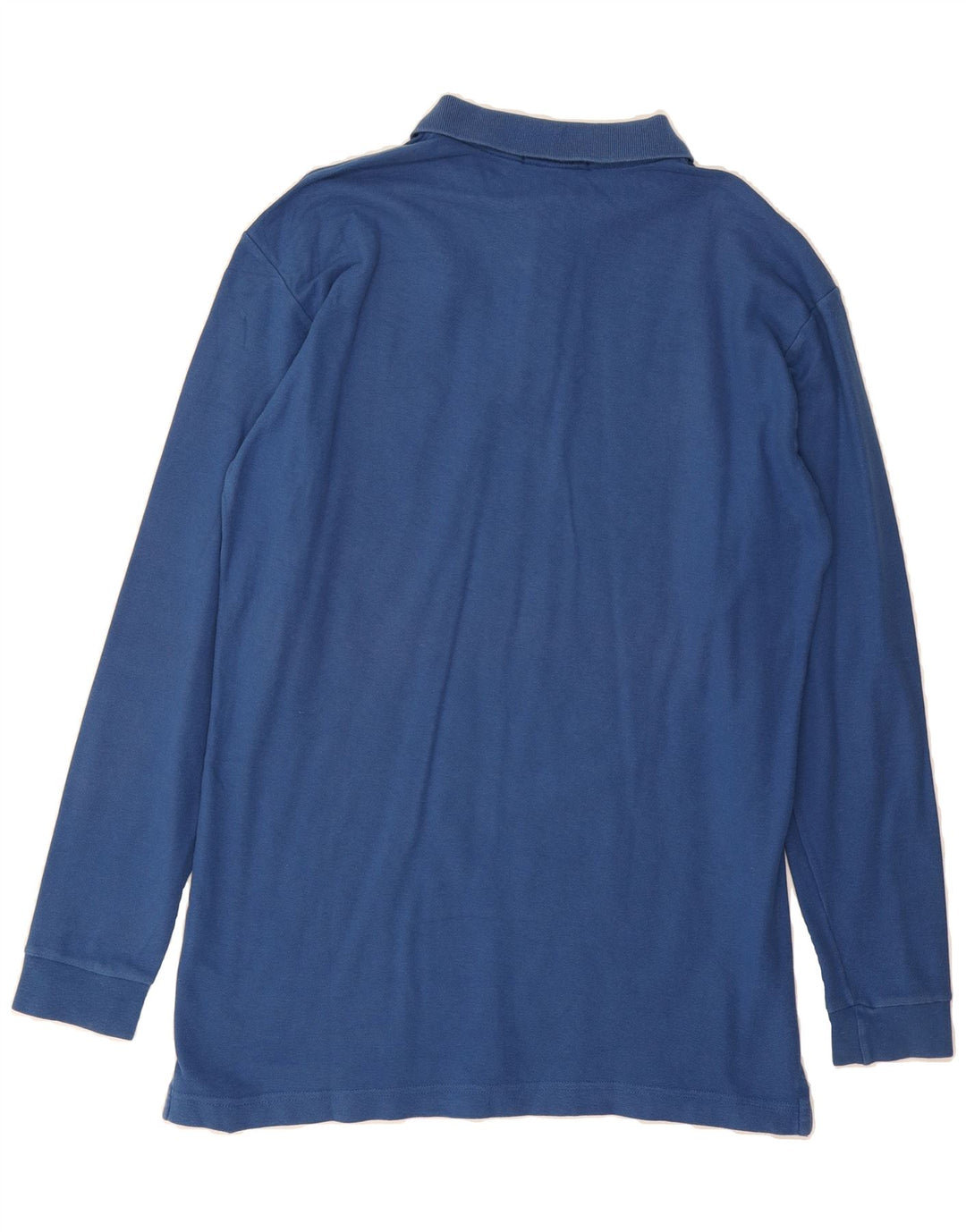 FILA Mens Long Sleeve Polo Shirt IT 54 XL Blue Vintage Fila and Second-Hand Fila from Messina Hembry 